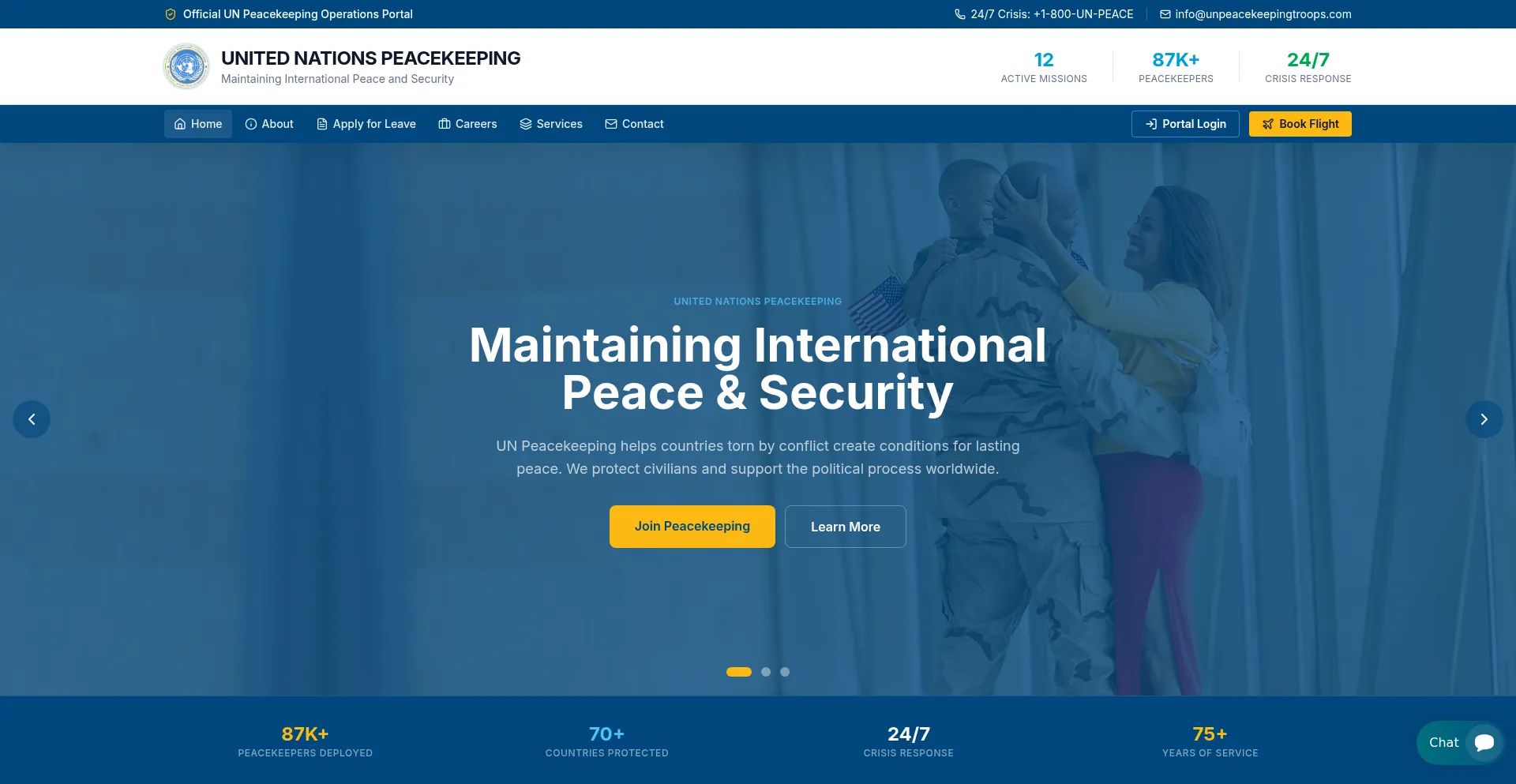 Unpeacekeepingtroops.com