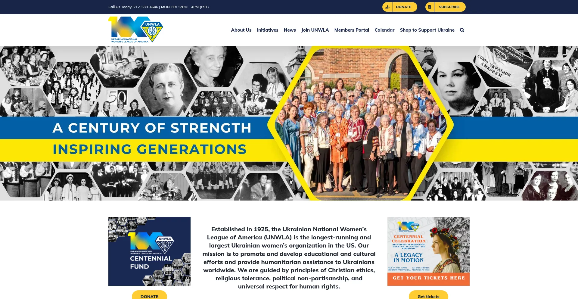 Unwla.org Screenshot