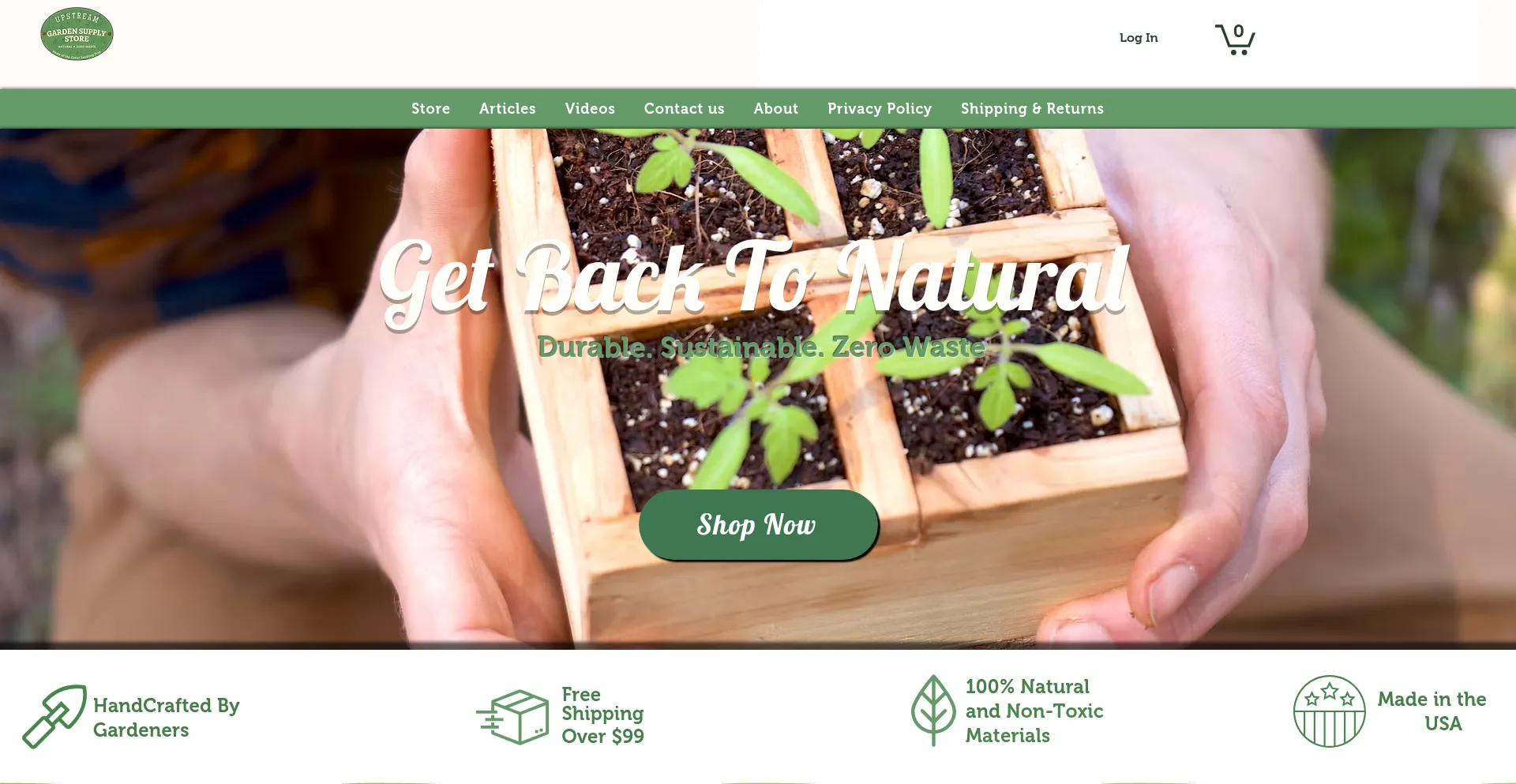 Upstreamgardensupply.com