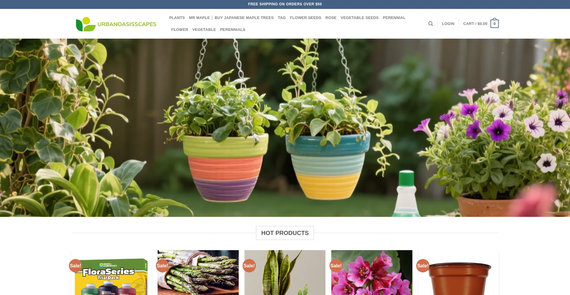 Urbanoasisscapes.com Screenshot