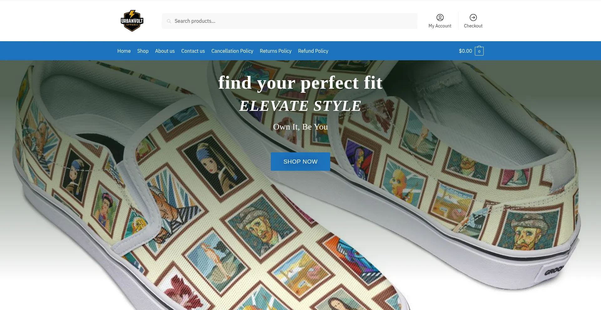 Urbanvoltapparel.shop