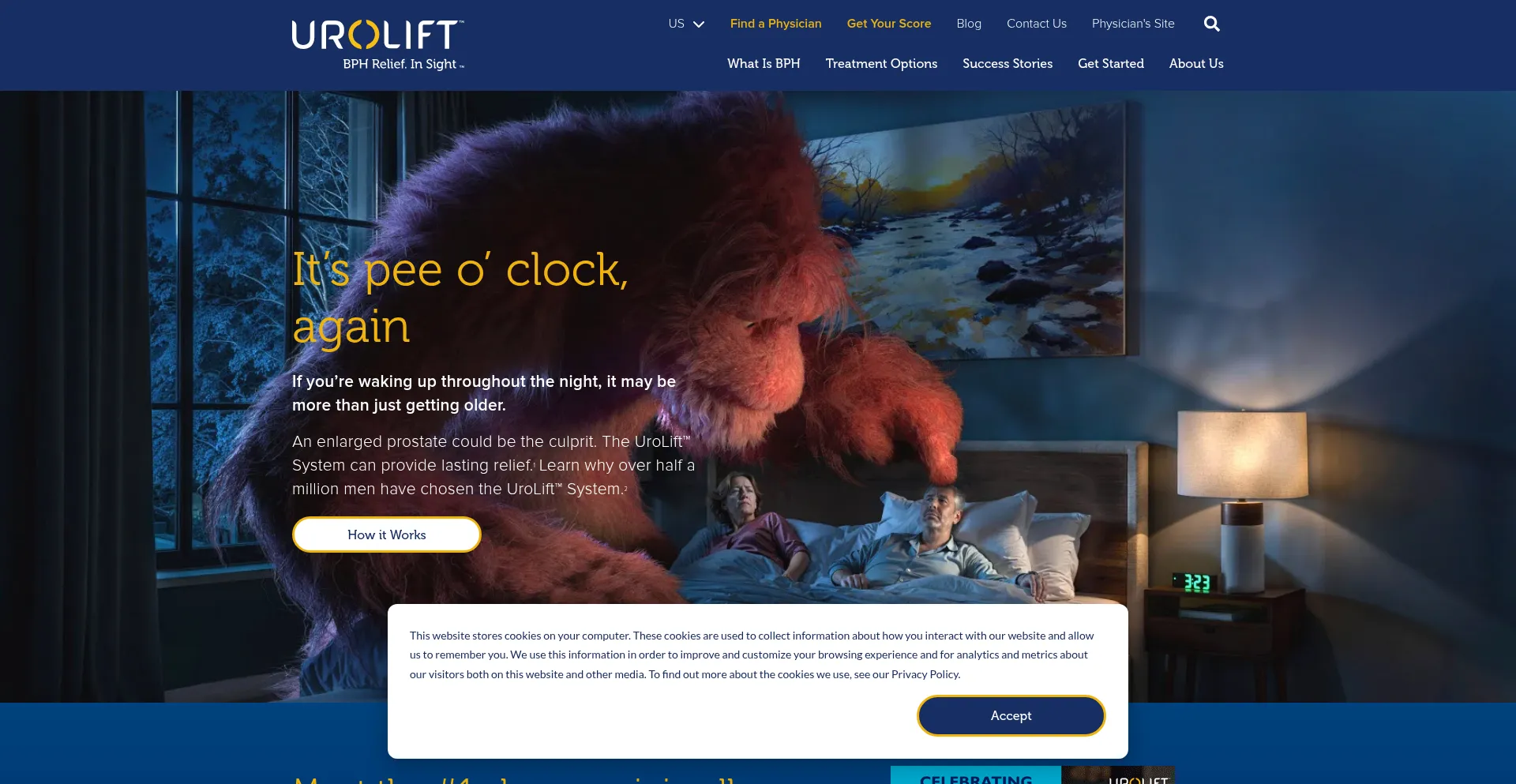 Urolift.com Screenshot