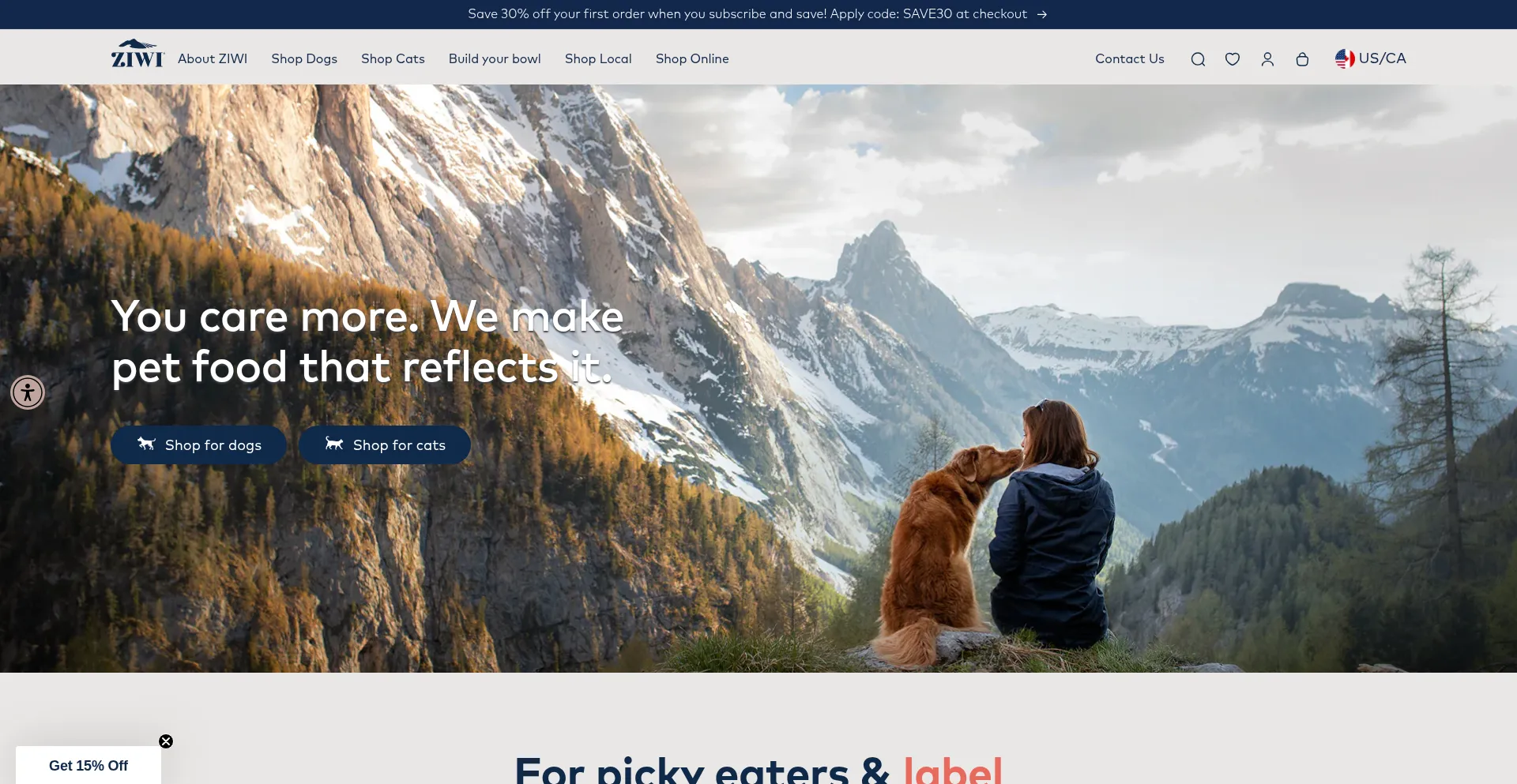 Us.ziwipets.com
