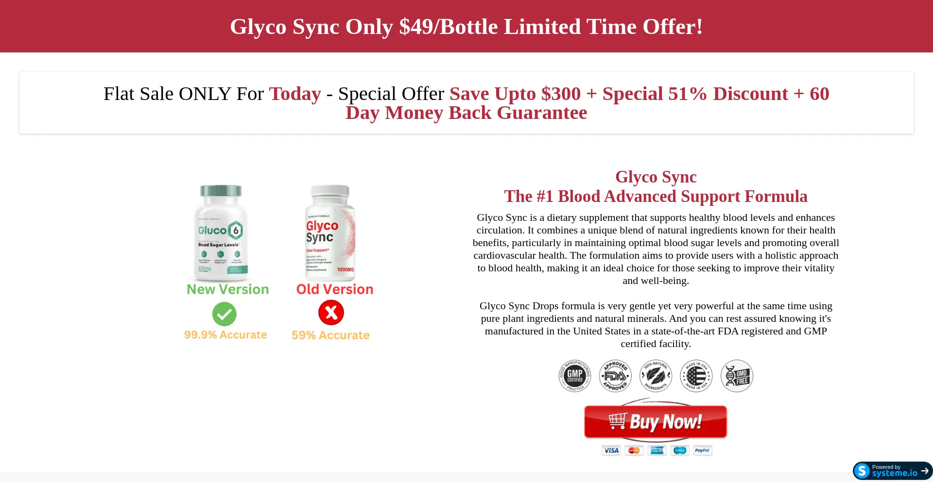 Website screenshot of Us-glycosync.com