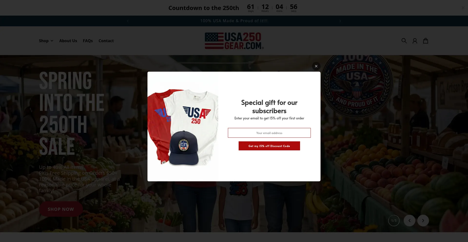 Usa250gear.com