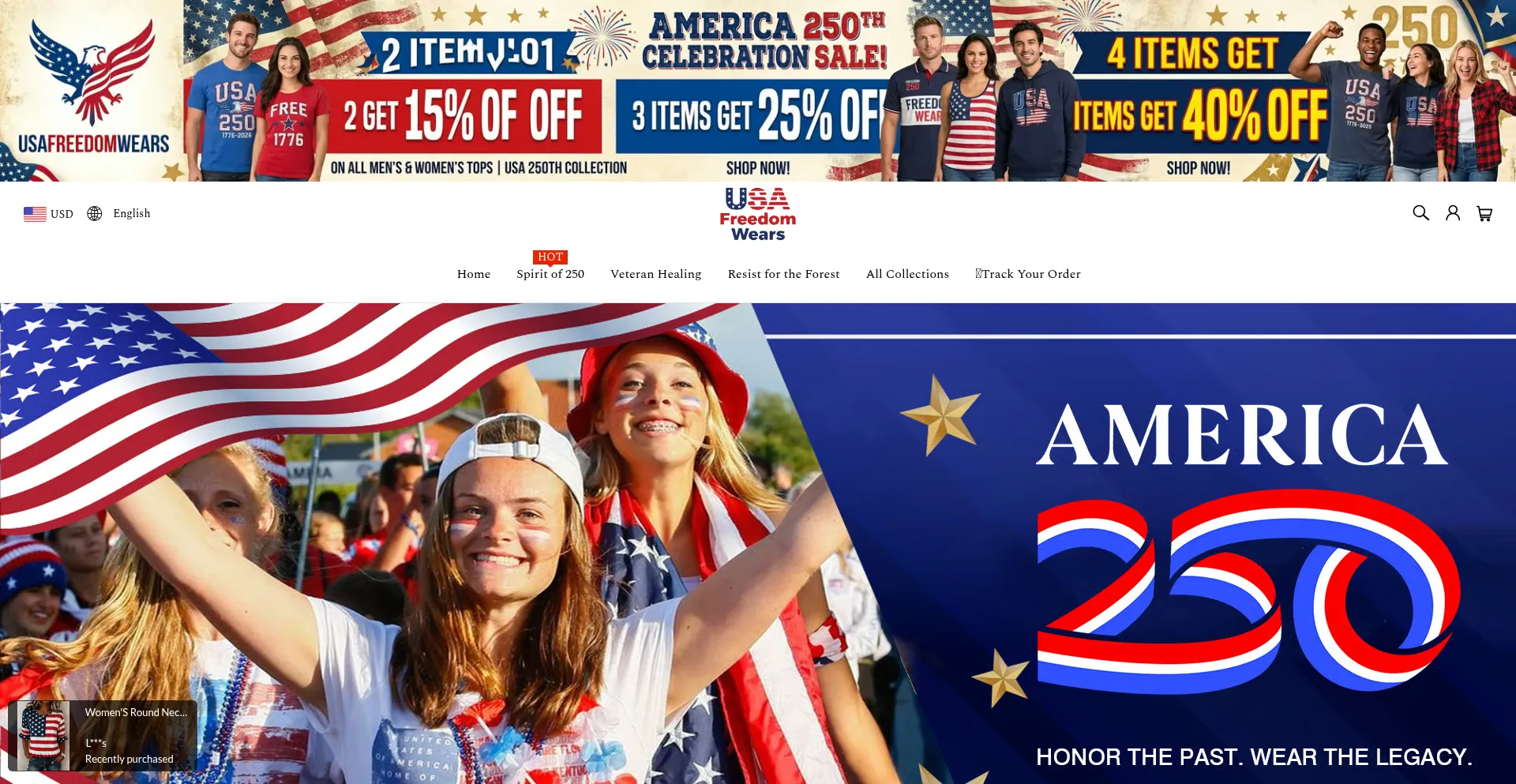 Usafreedomwears.com
