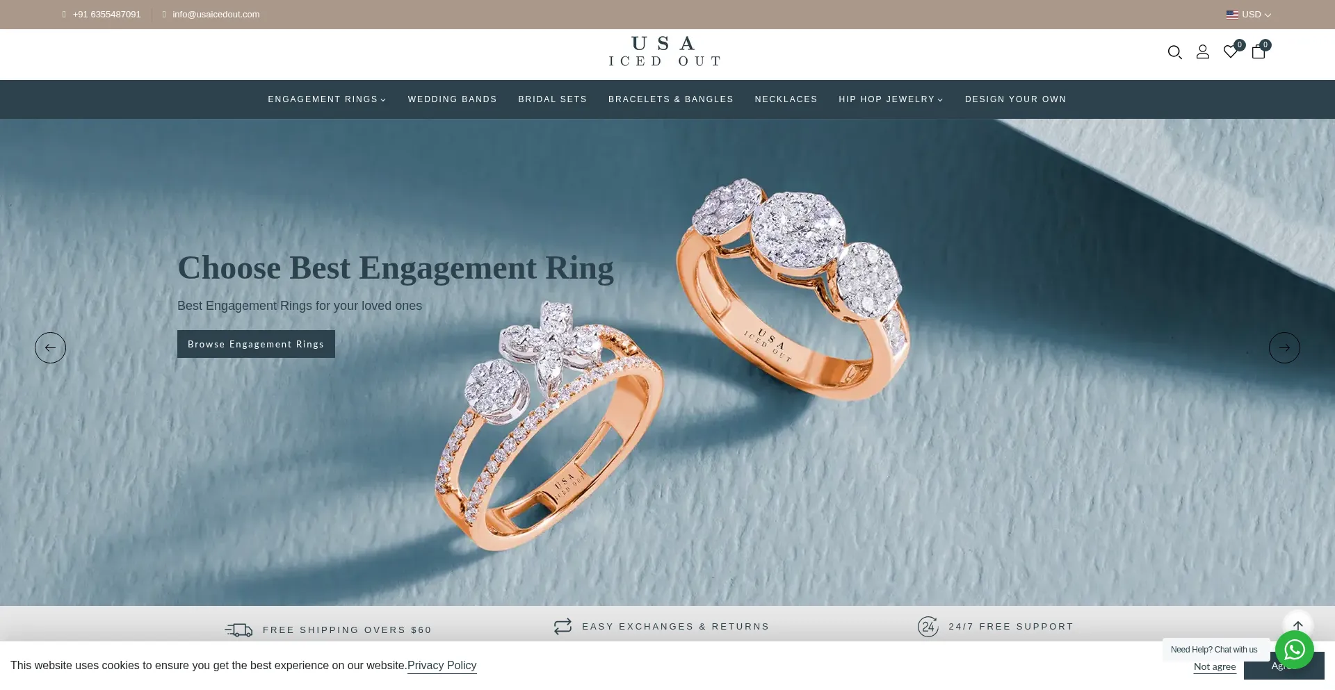 Usaicedout.com Screenshot