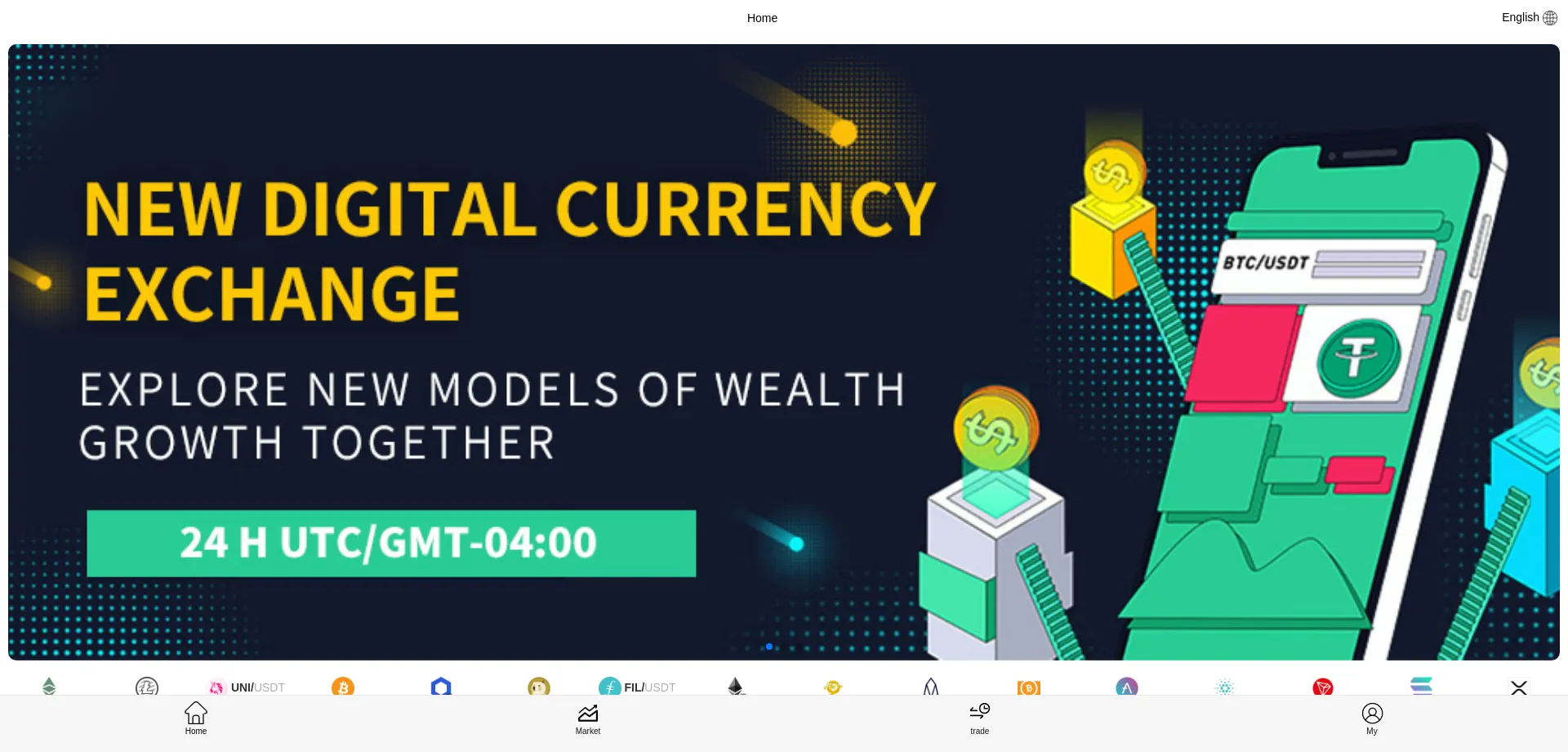 Website screenshot of Usdtxhz.com