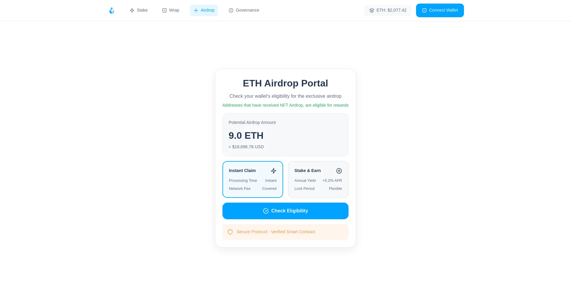 Website screenshot of Usdwon.com