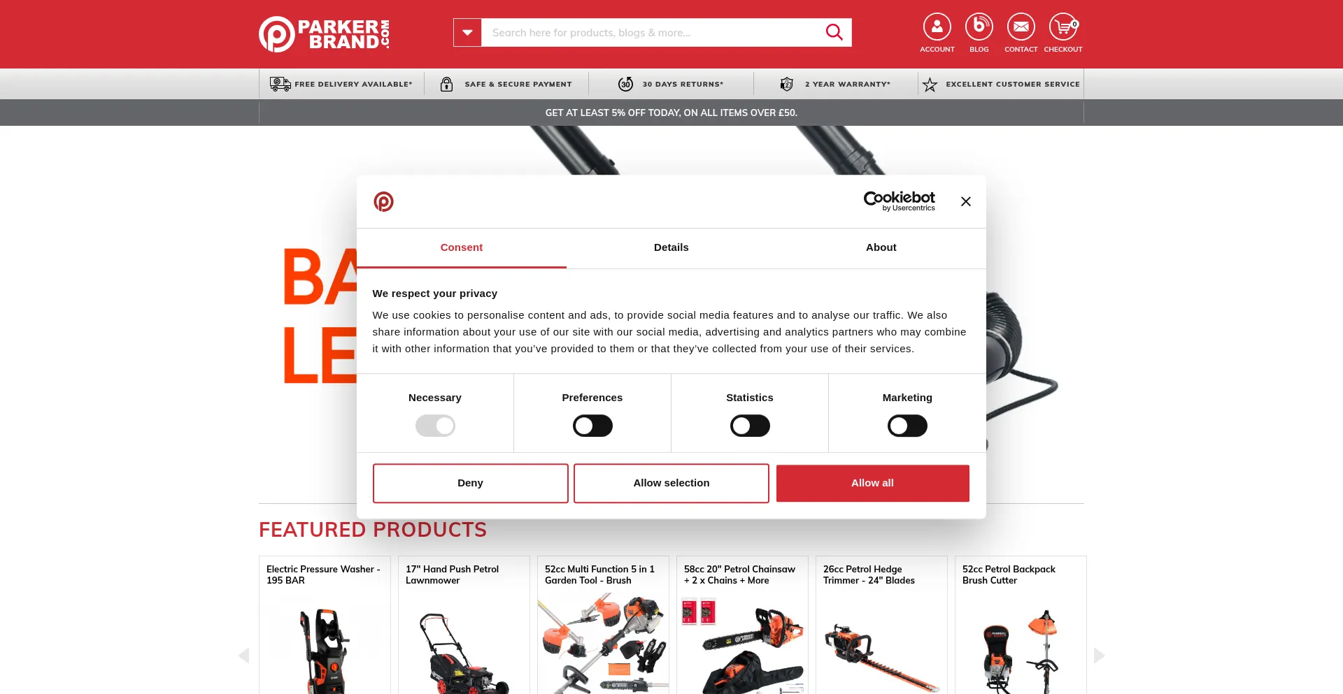 Website screenshot of Userdrive.org