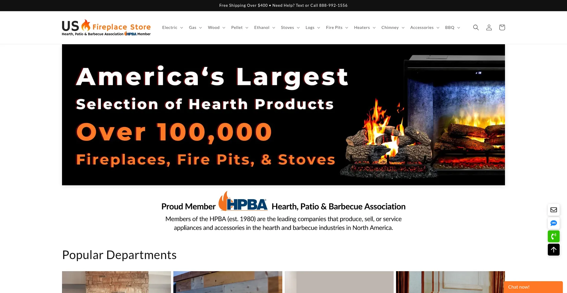 Usfireplacestore.com 安全可靠吗？