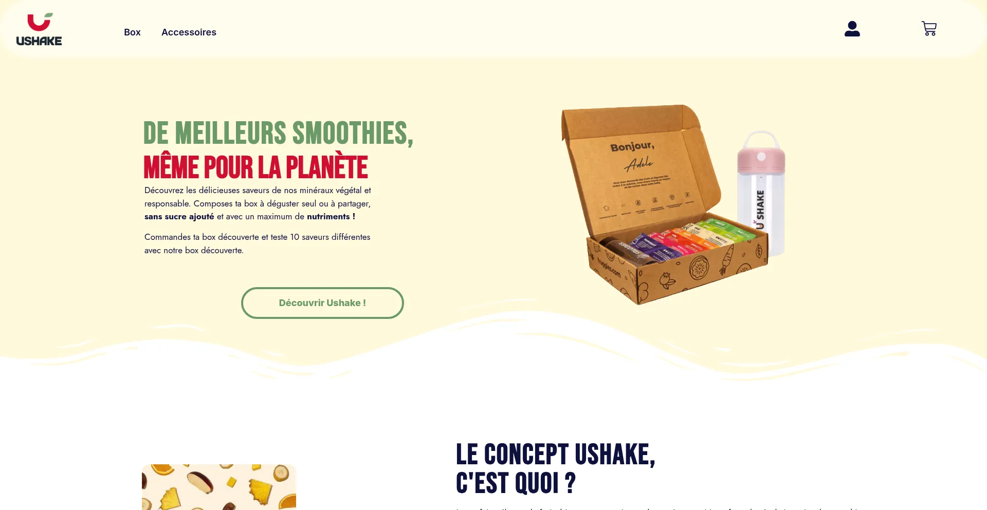Ushake.fr Screenshot