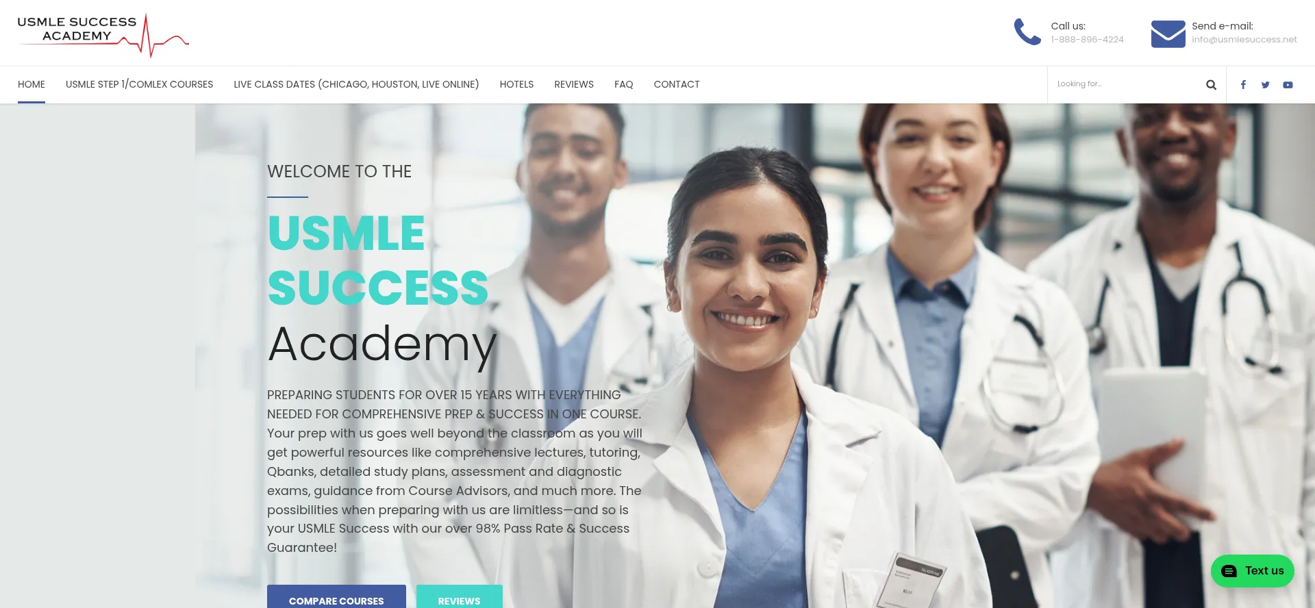Usmlesuccess.net Screenshot