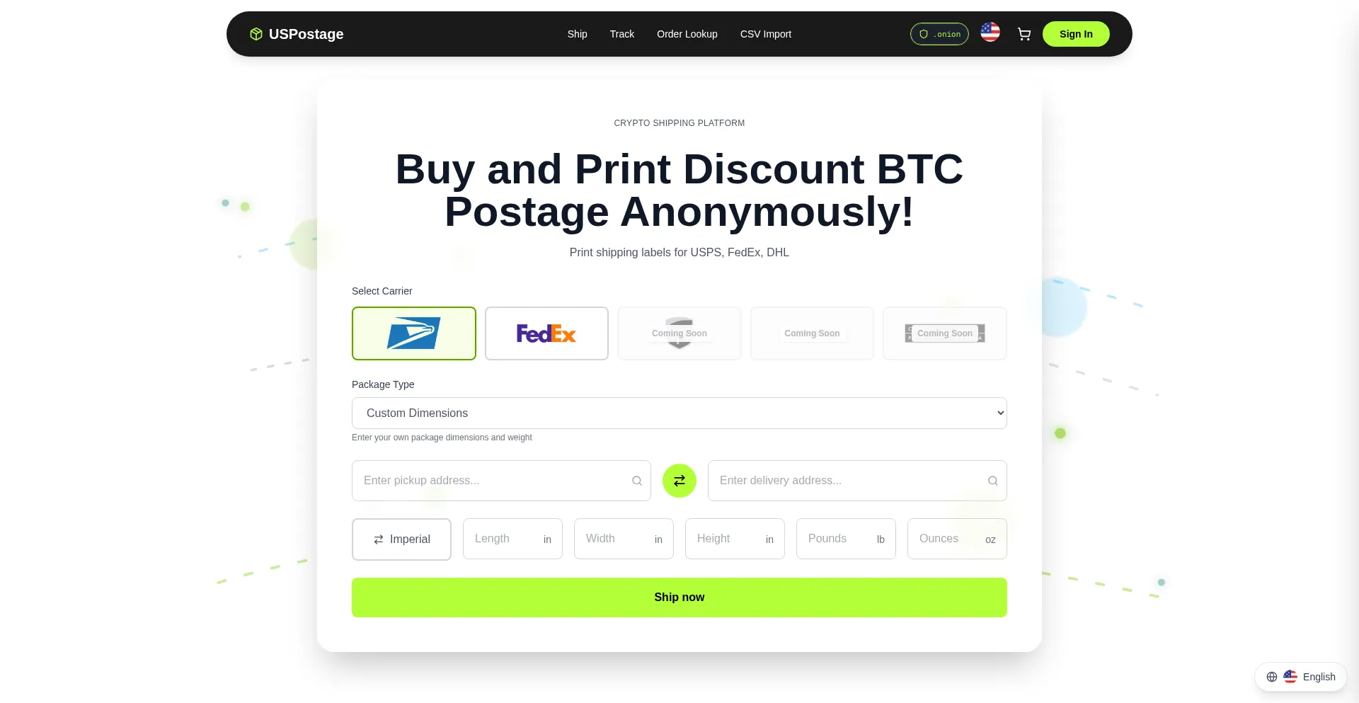 Uspostage.io