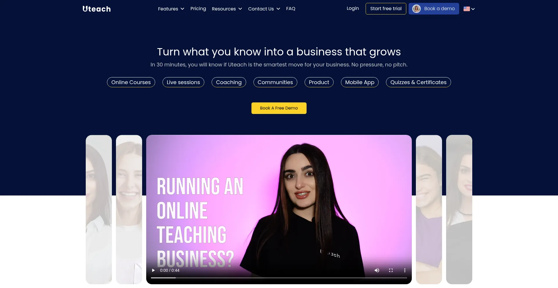 Uteach.io Screenshot