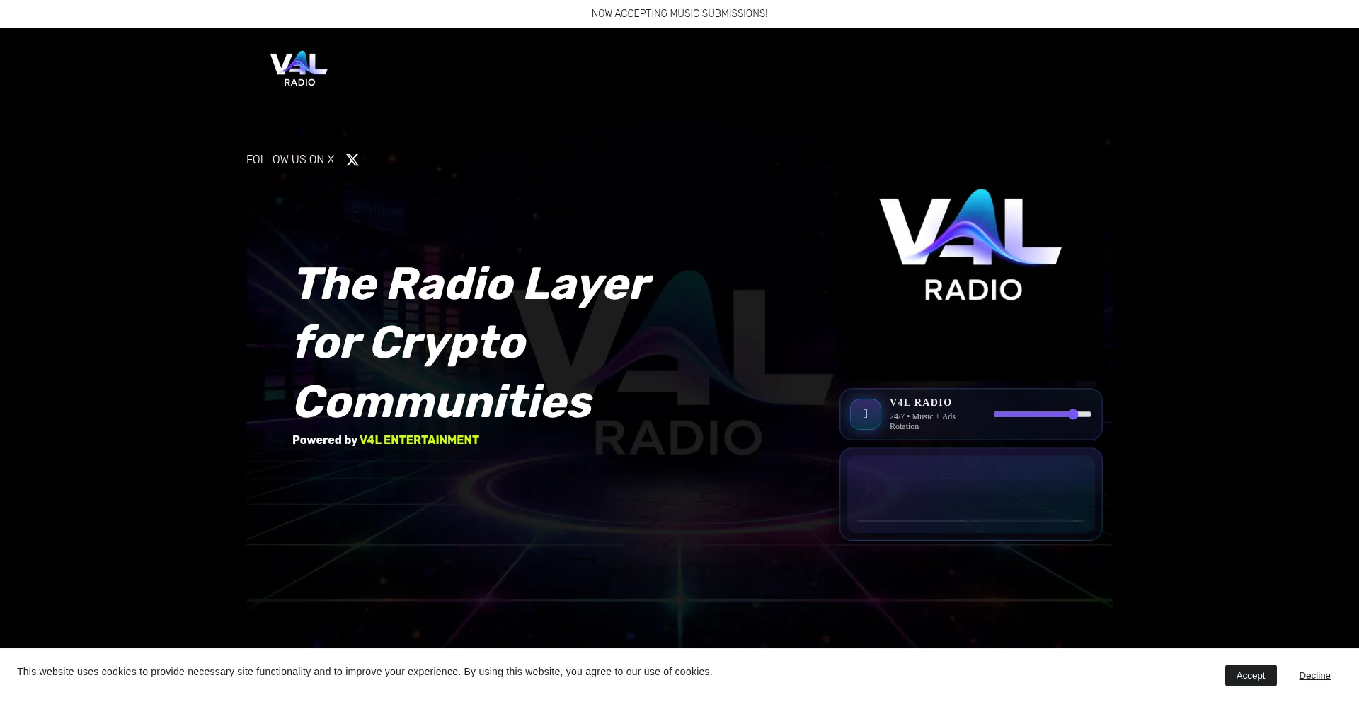 V4lradio.v4lentertainment.com