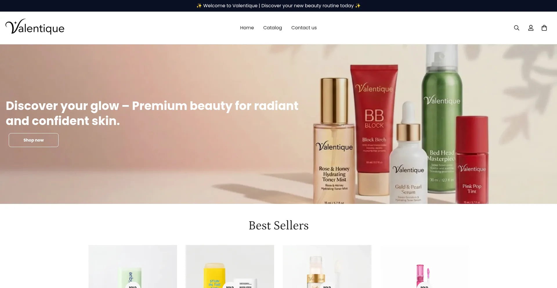 Valentiqueshop.com