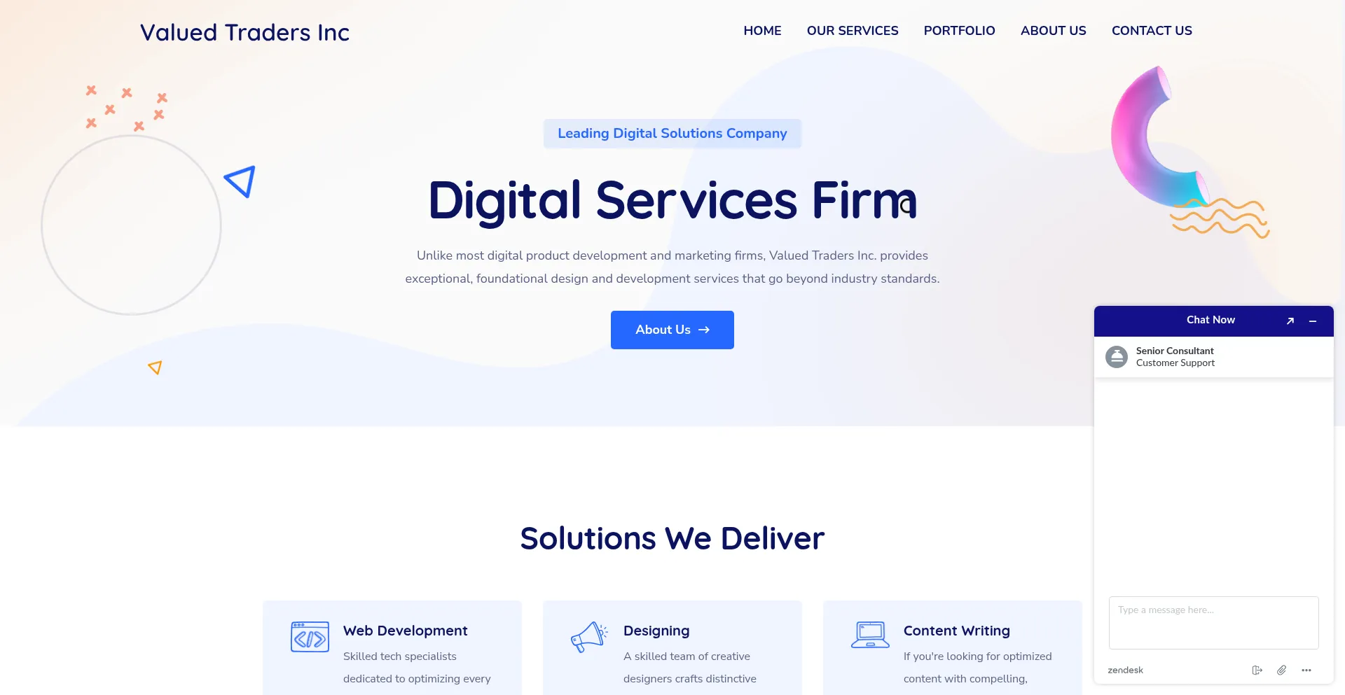 Valuedtradersinc.online Screenshot