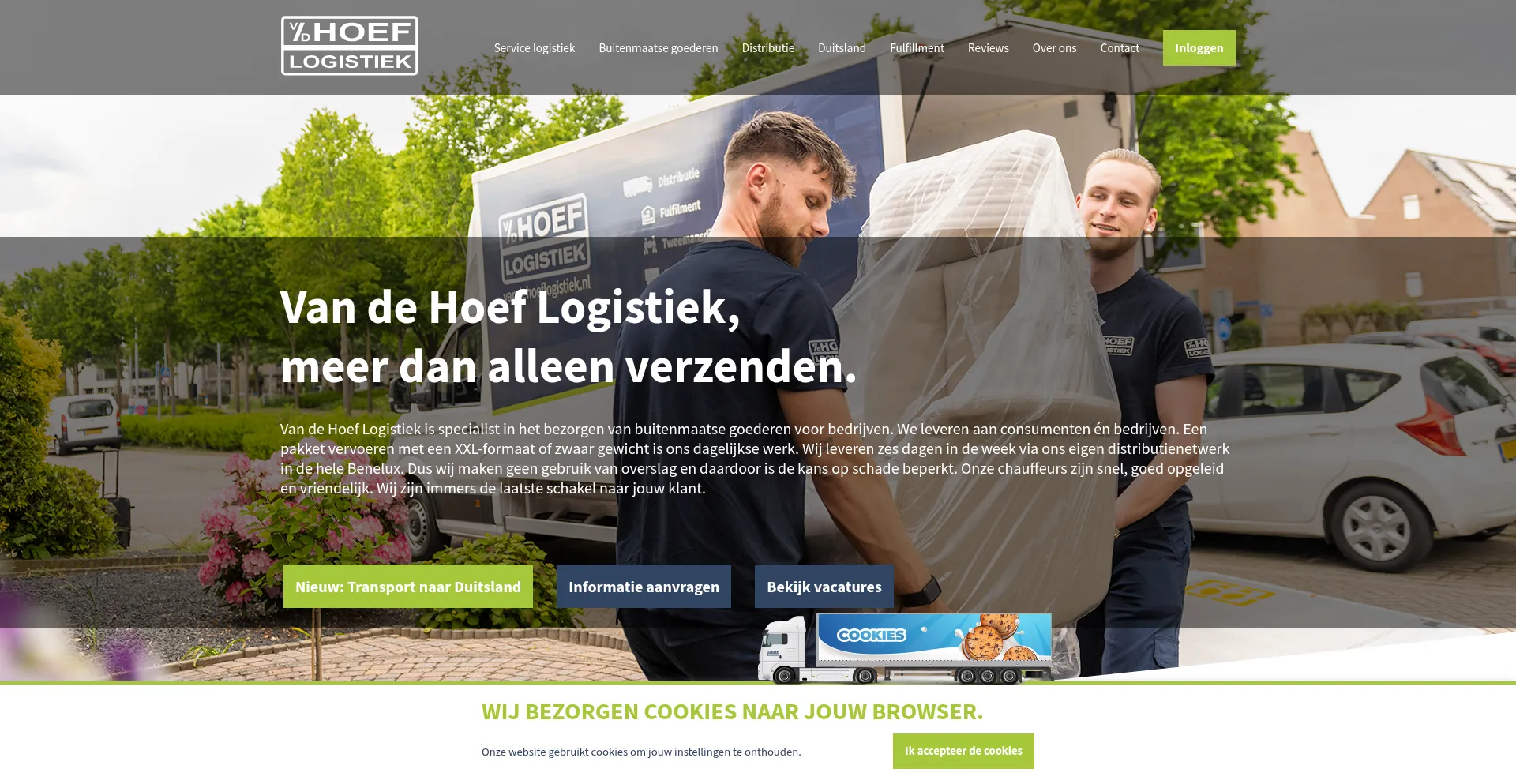Vandehoeflogistiek.nl