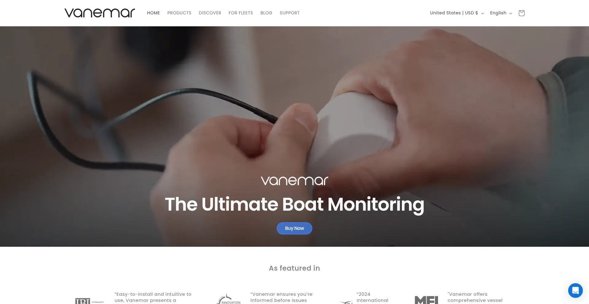 Vanemar.com Screenshot