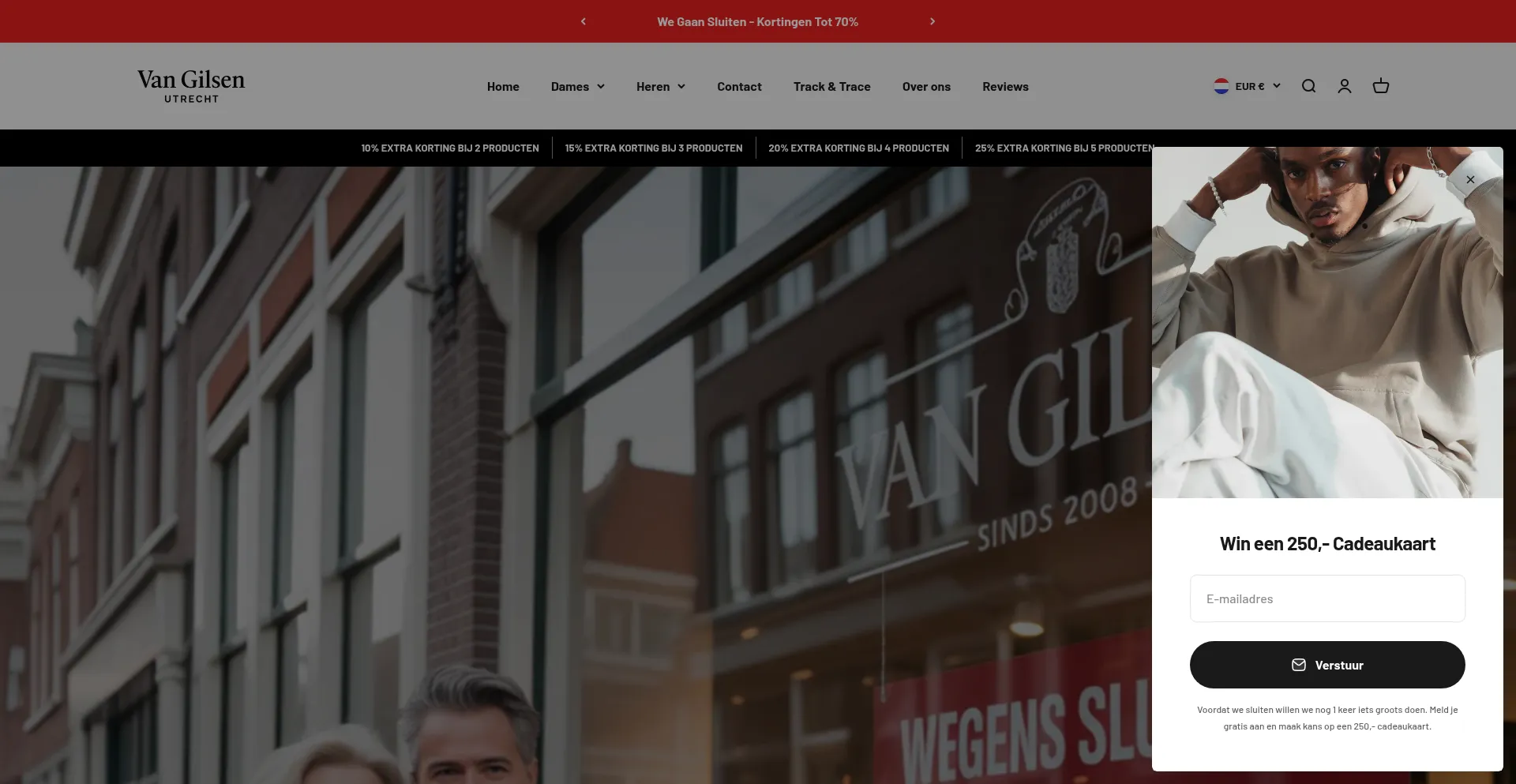 Vangilsen-utrecht.nl Screenshot