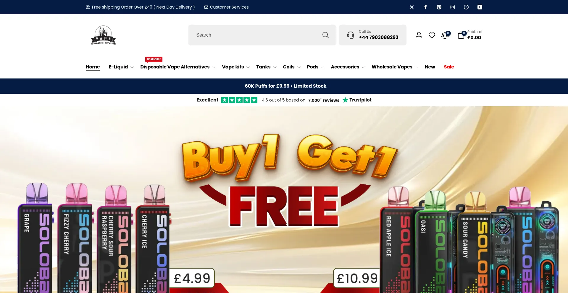 Vapeonlinestore.co.uk