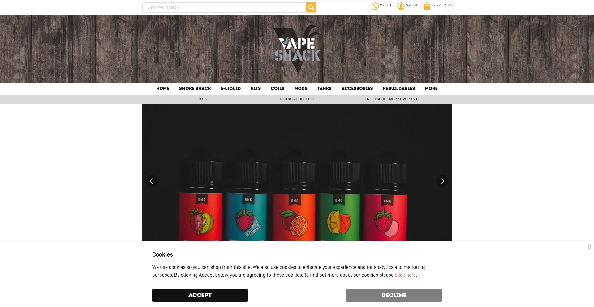 Vapeshack.co.uk 安全可靠吗？