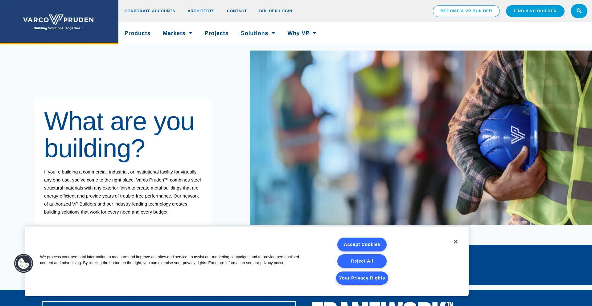 Website screenshot of Varcopruden.com