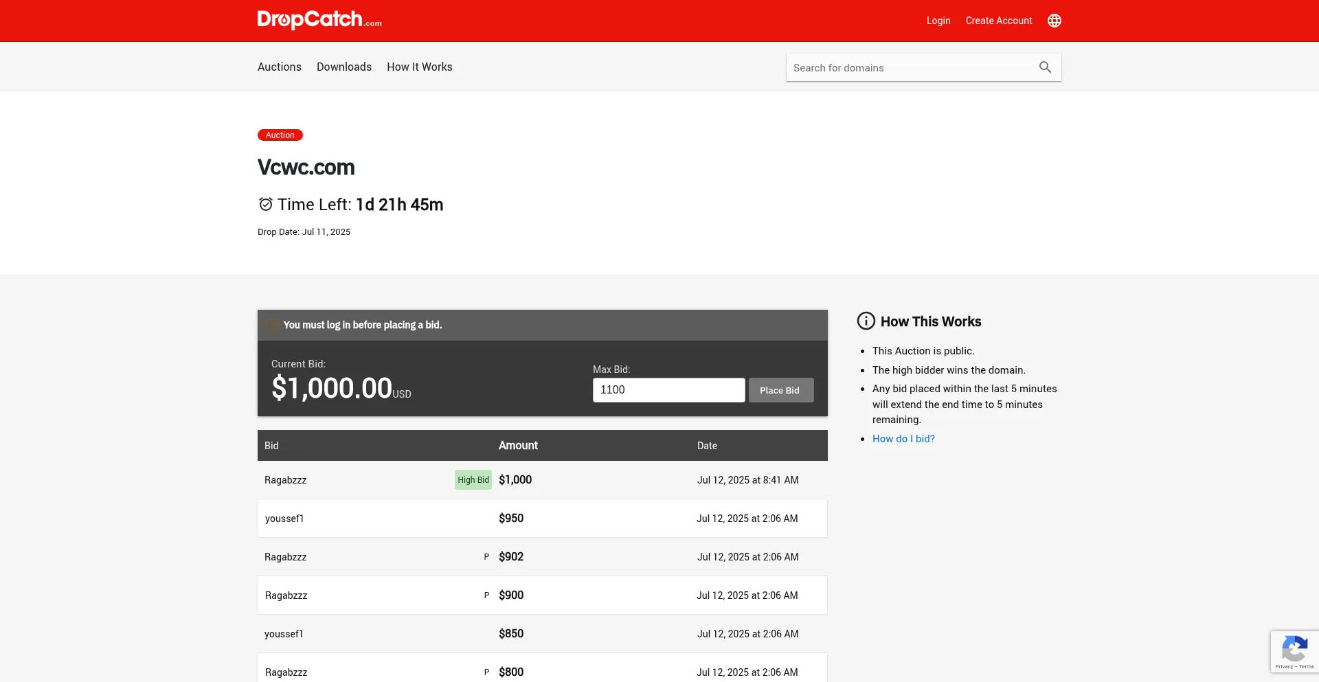 Website screenshot of Vcwc.com