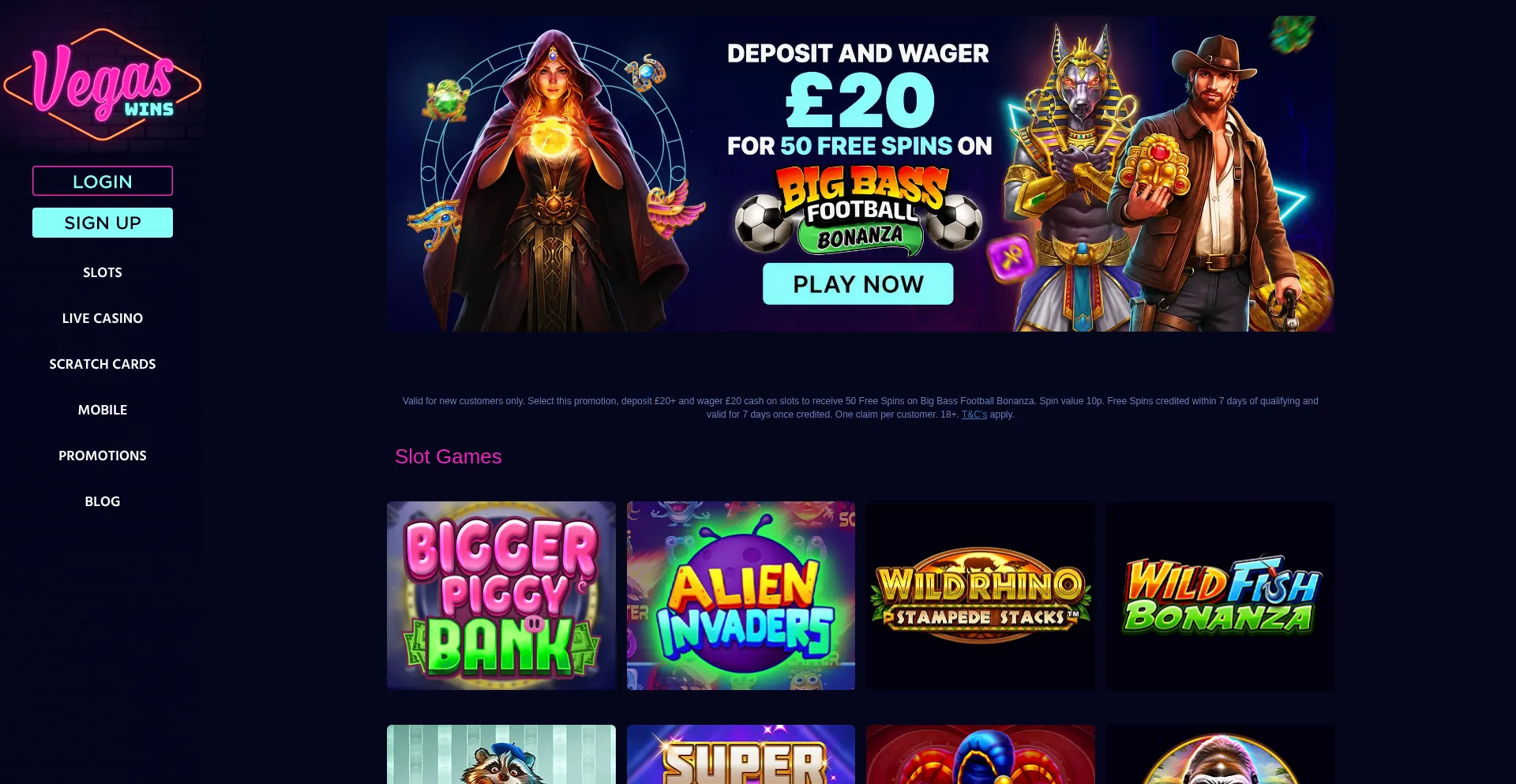 Vegaswins.co.uk