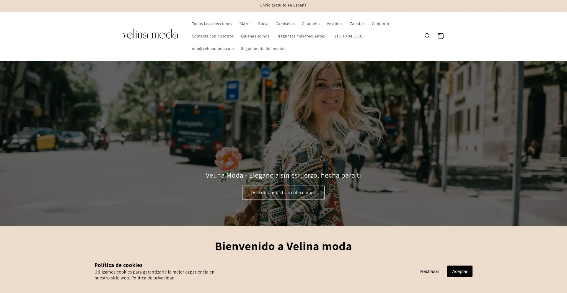 Velinamoda.com 安全可靠吗？