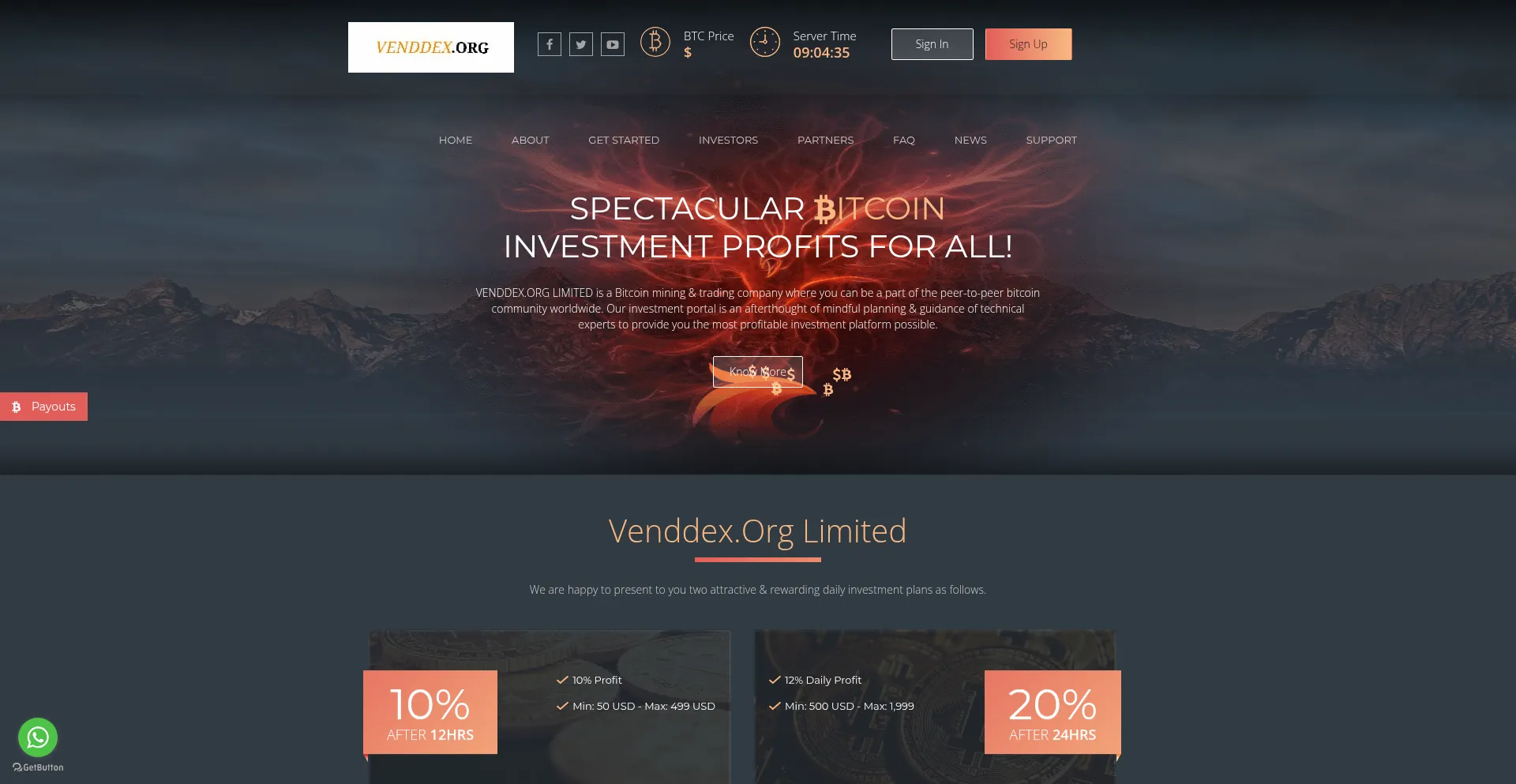 Venddex.org 安全可靠吗？