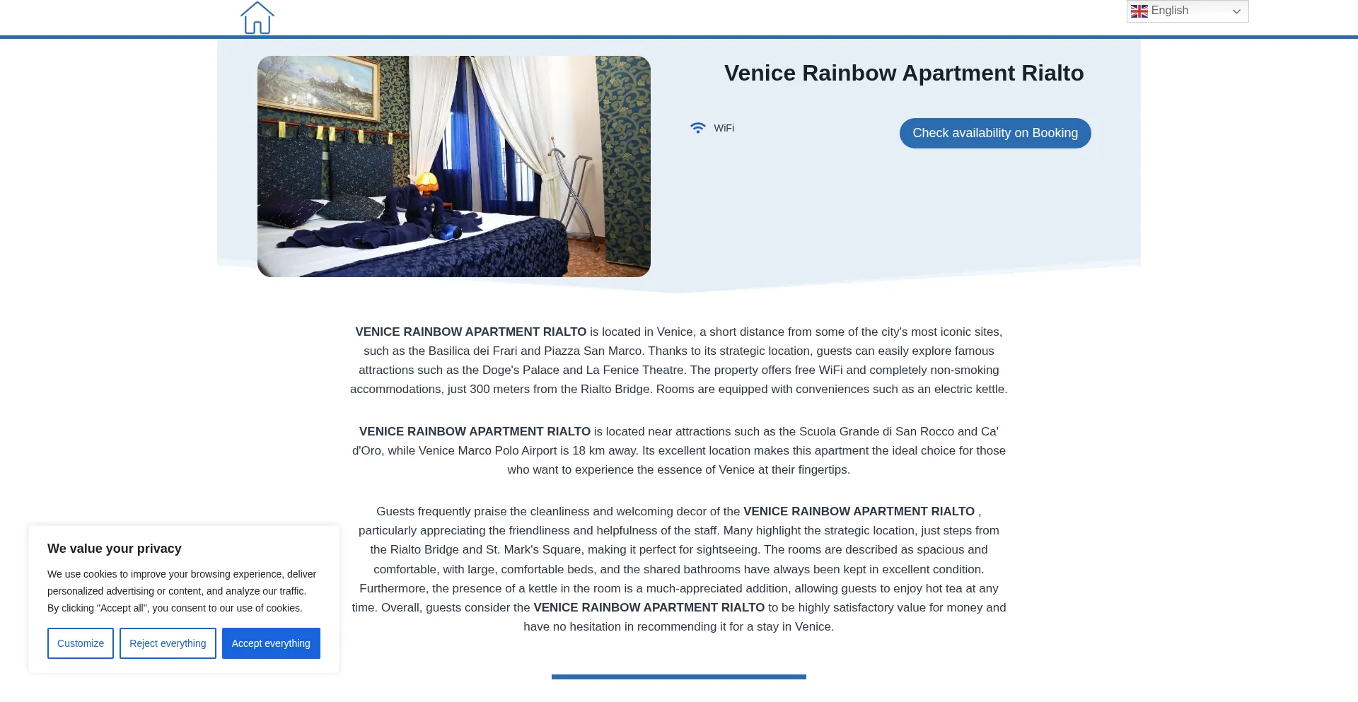 Venicerainbowapartmentrialto.top 安全可靠吗？