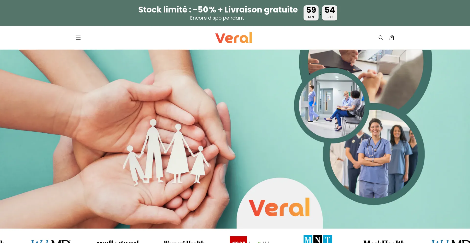 Veralpro.com Screenshot