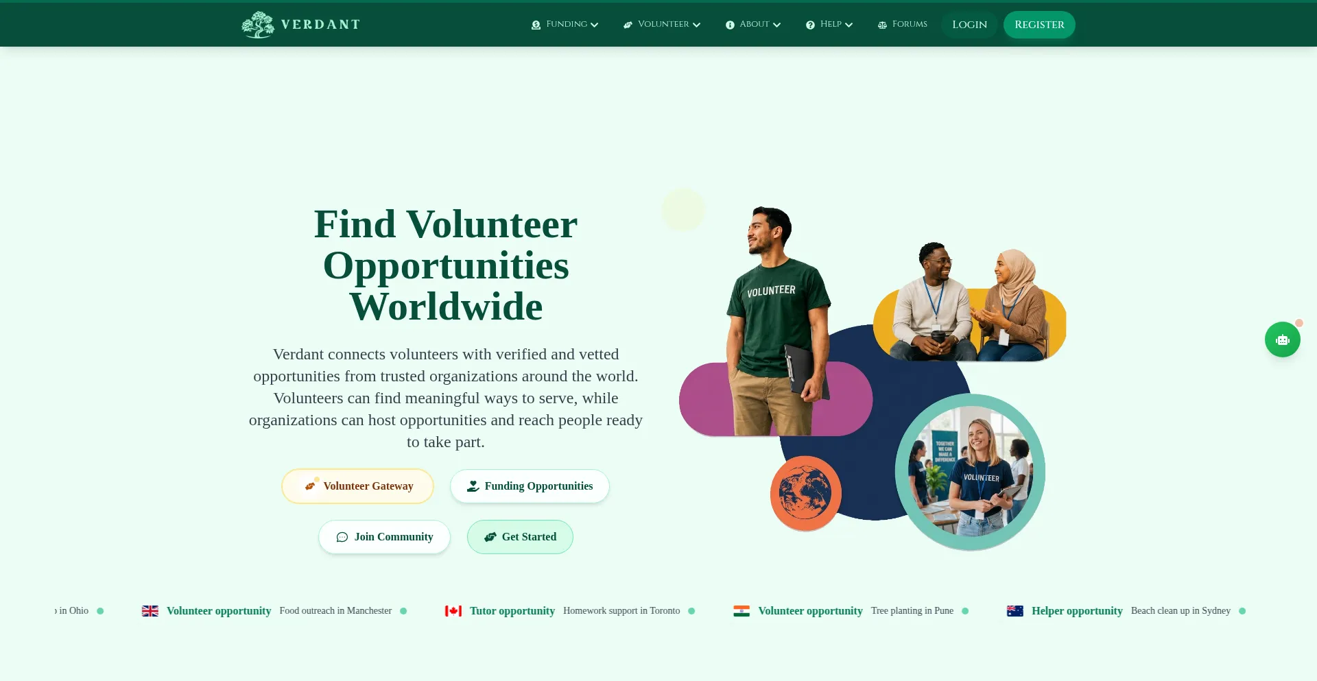 Verdantvolunteers.org