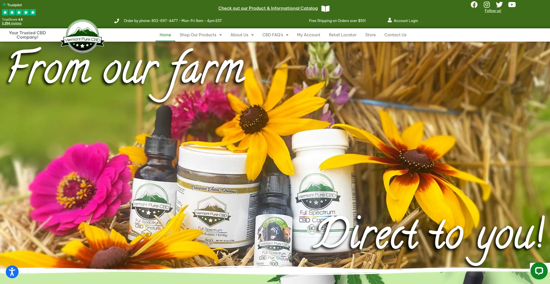 Vermontpurecbd.com 安全可靠吗？