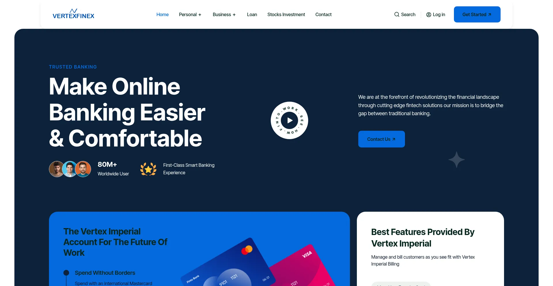 Verteximperialfinex.online Screenshot