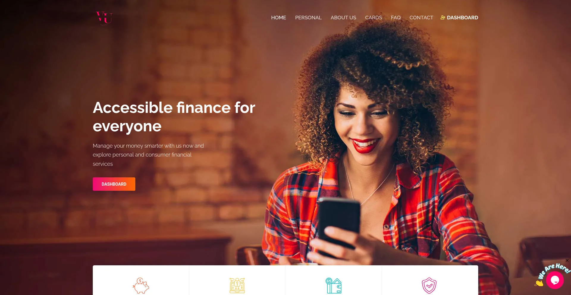 Website screenshot of Vertexunity.com