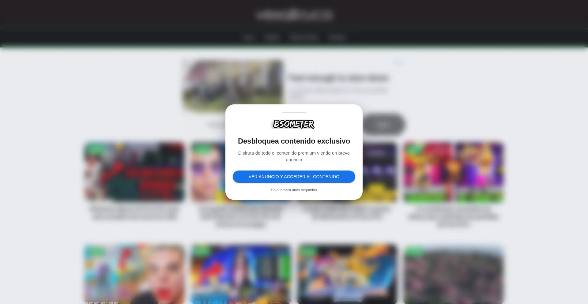Vexaltruco.bsometer.com Screenshot