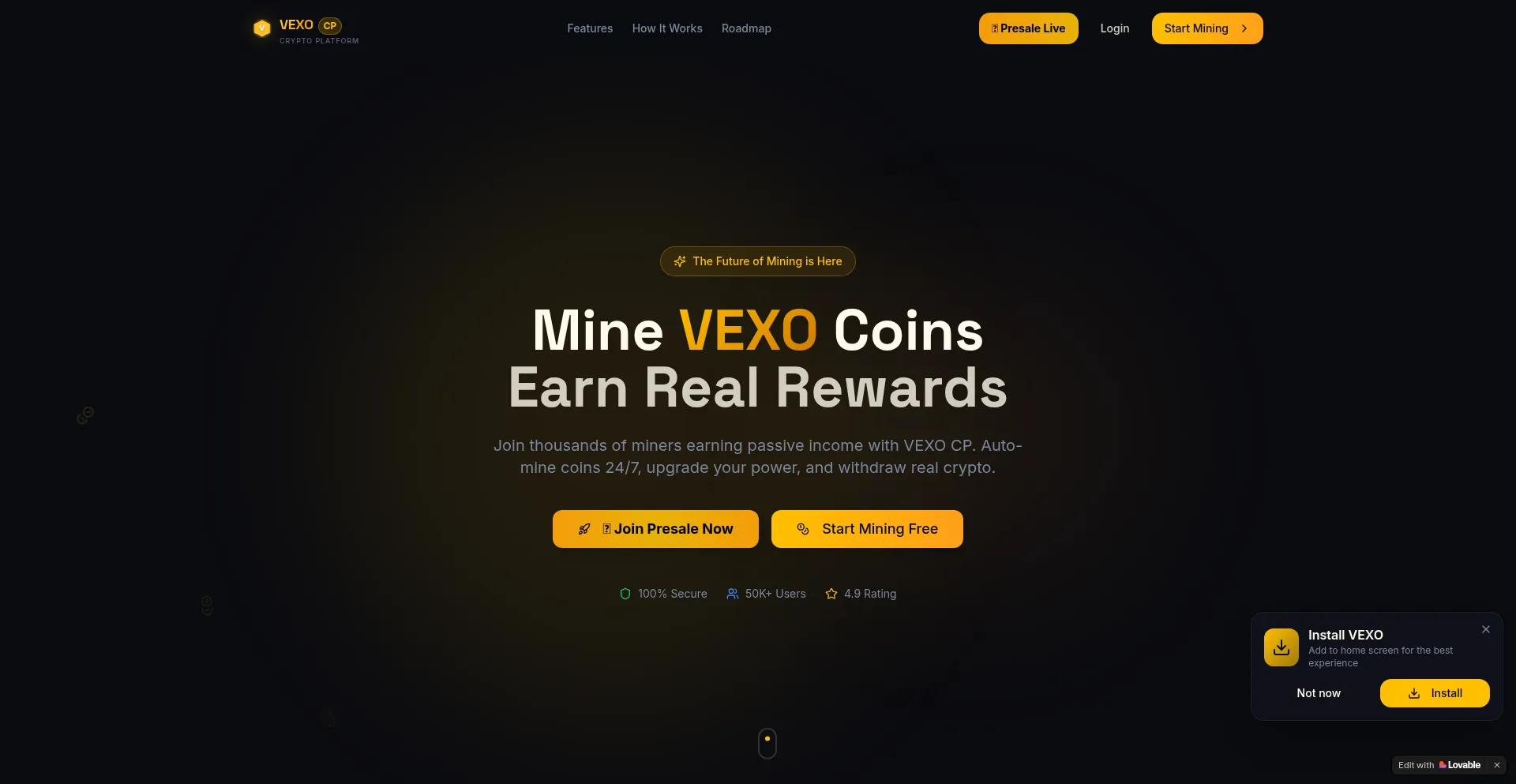 Vexo2026.lovable.app