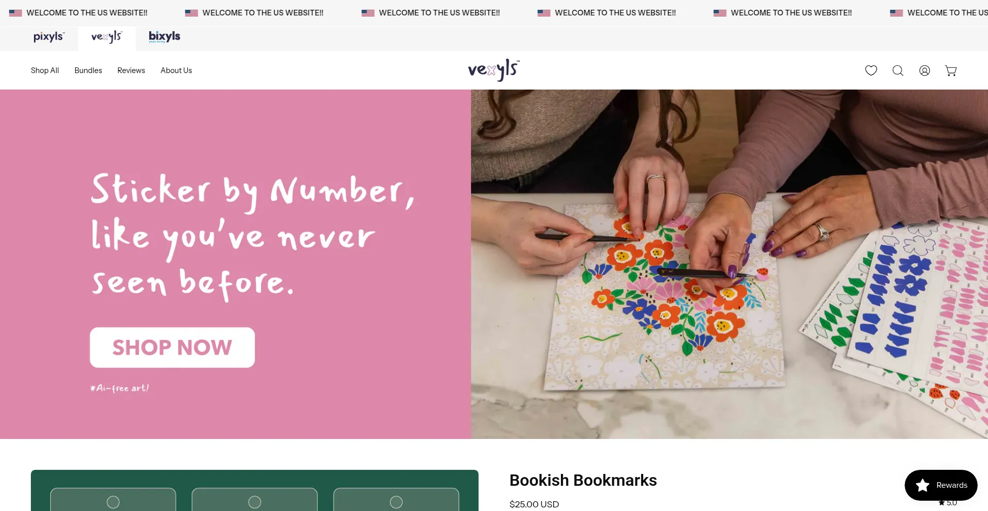 Vexyls.com Screenshot