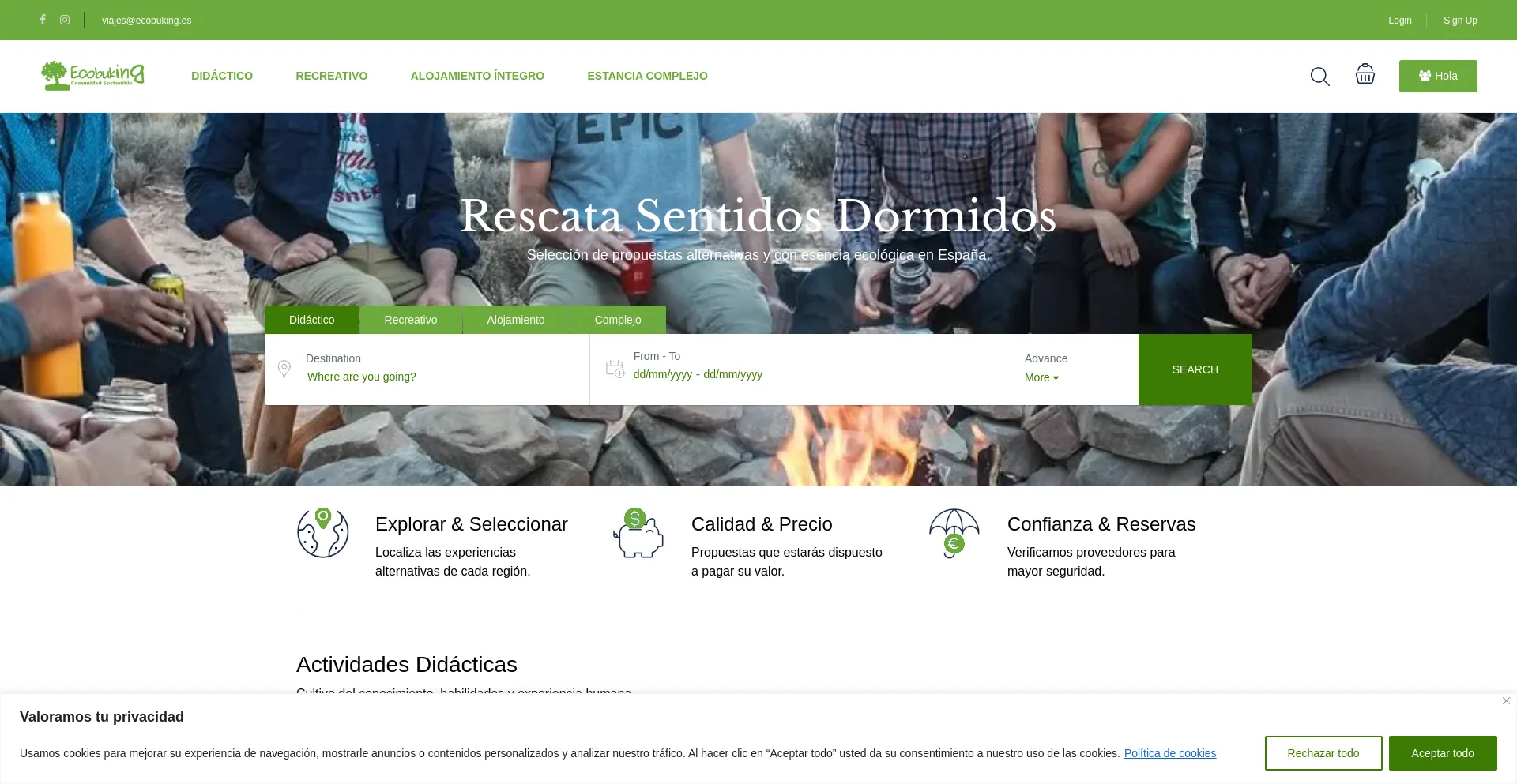 Viajes.ecobuking.es