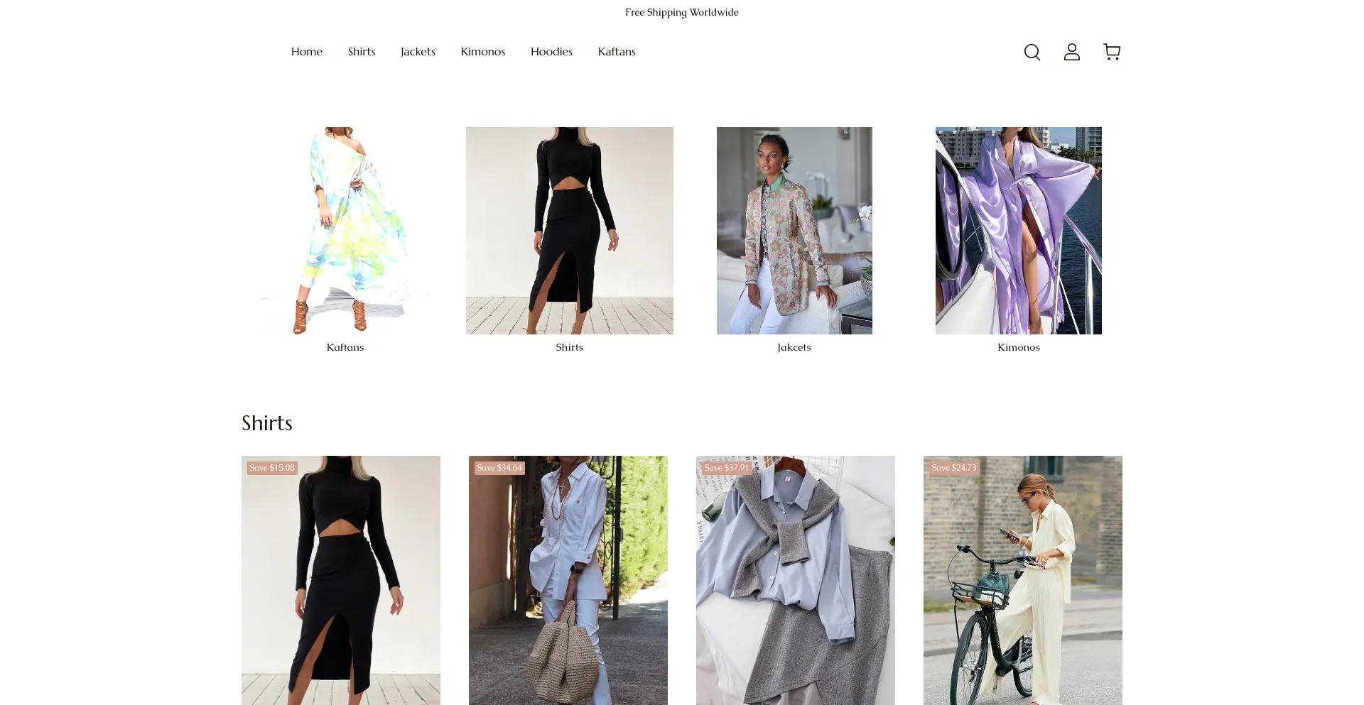 Website screenshot of Viccichic.shop