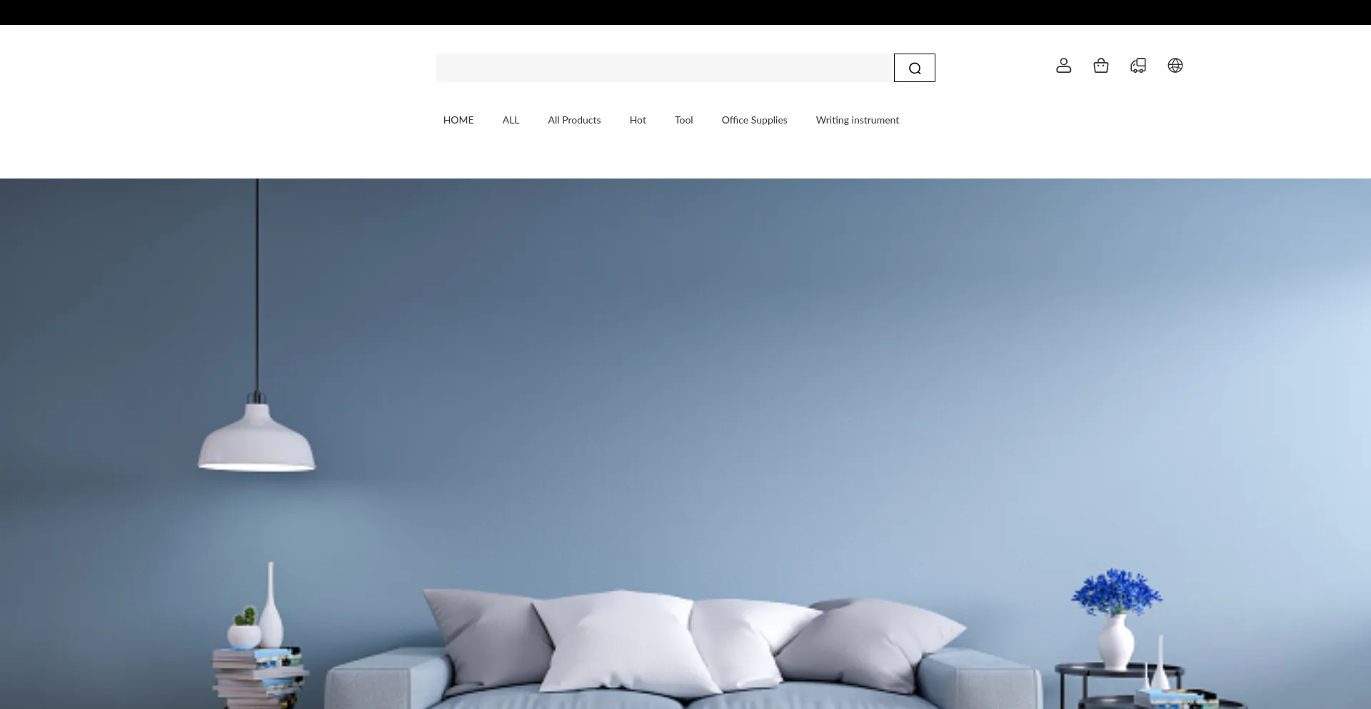 Website screenshot of Vickiehousehold.shop