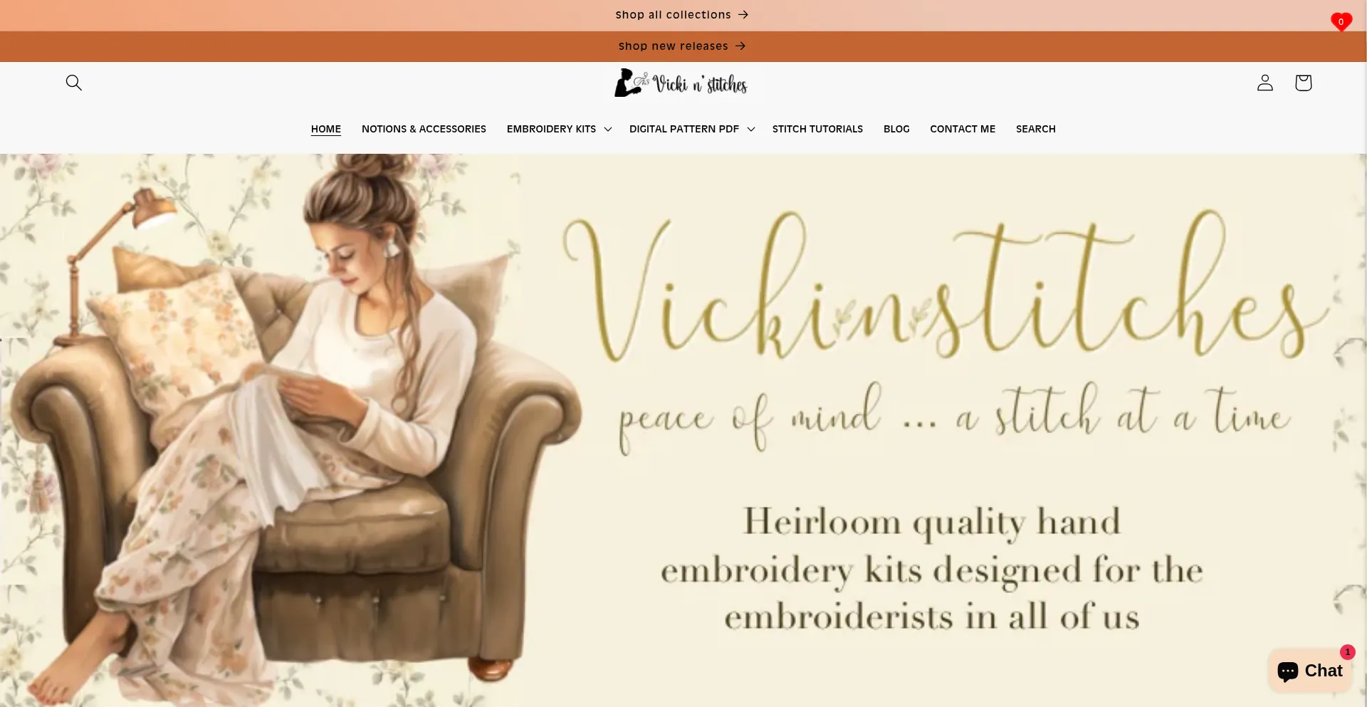 Vickinstitches.com 安全可靠吗？