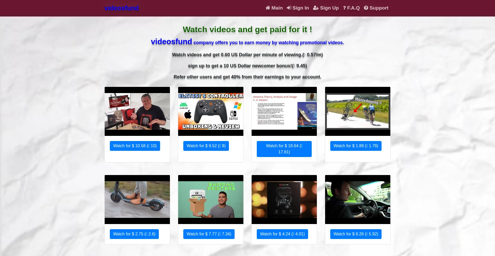 Videosfund.homes 安全可靠吗？