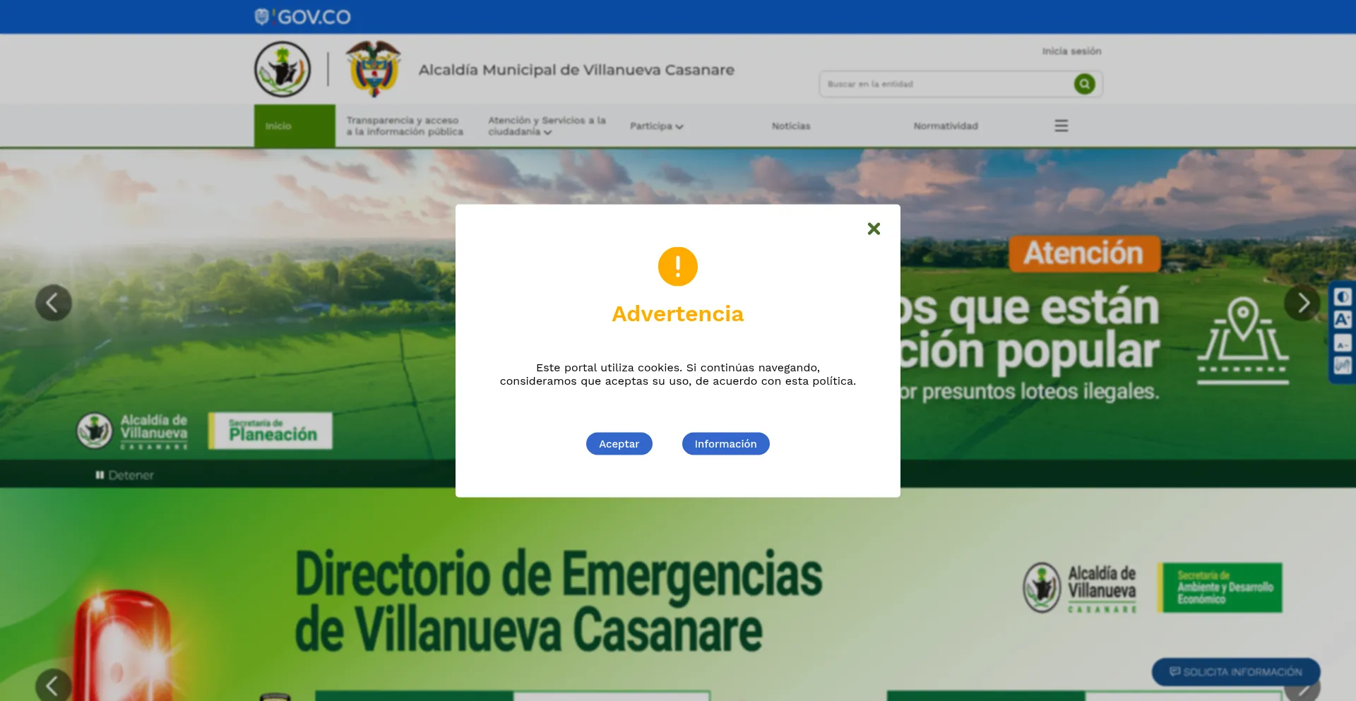 Villanueva-casanare.gov.co 安全可靠吗？