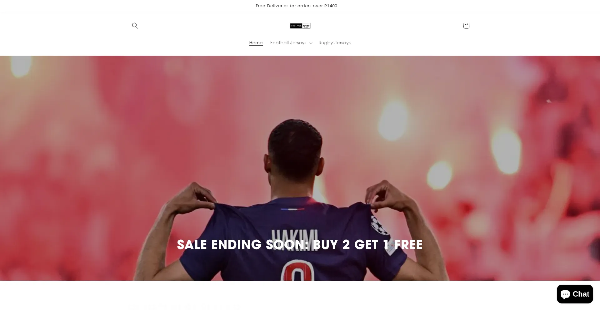 Website screenshot of Vintagejointza.com
