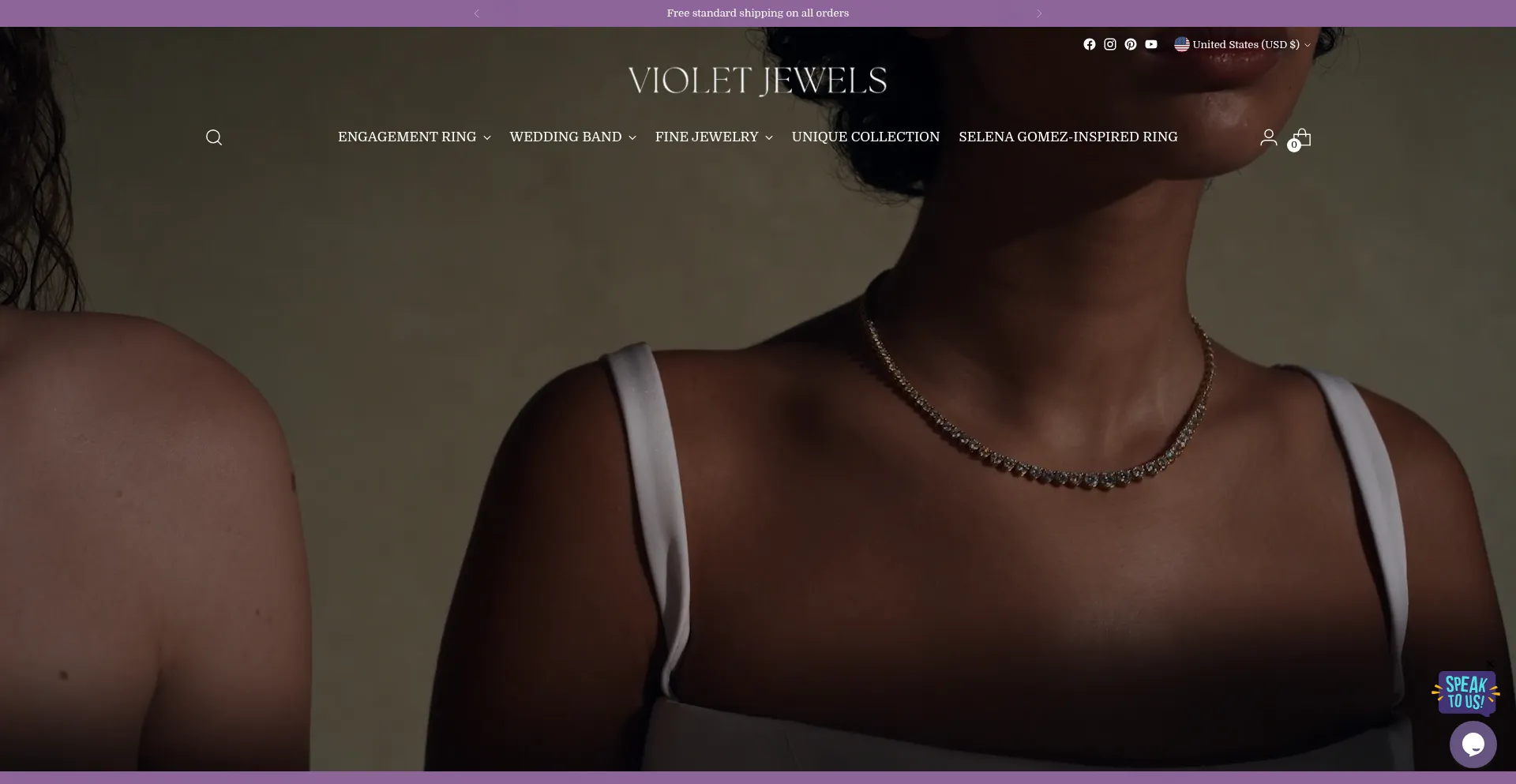 Violetjewels.com Screenshot