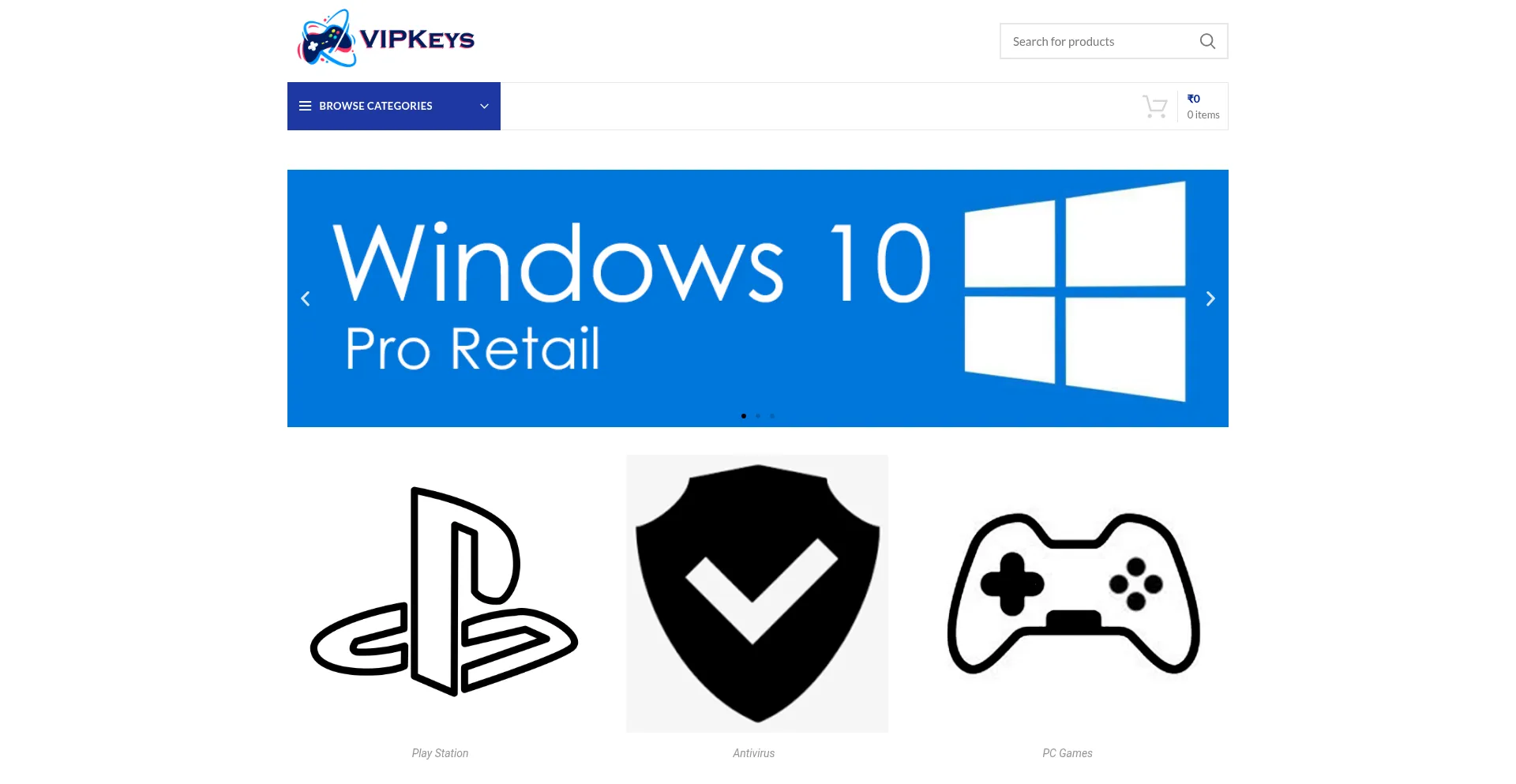 Vipkeys.tech Screenshot